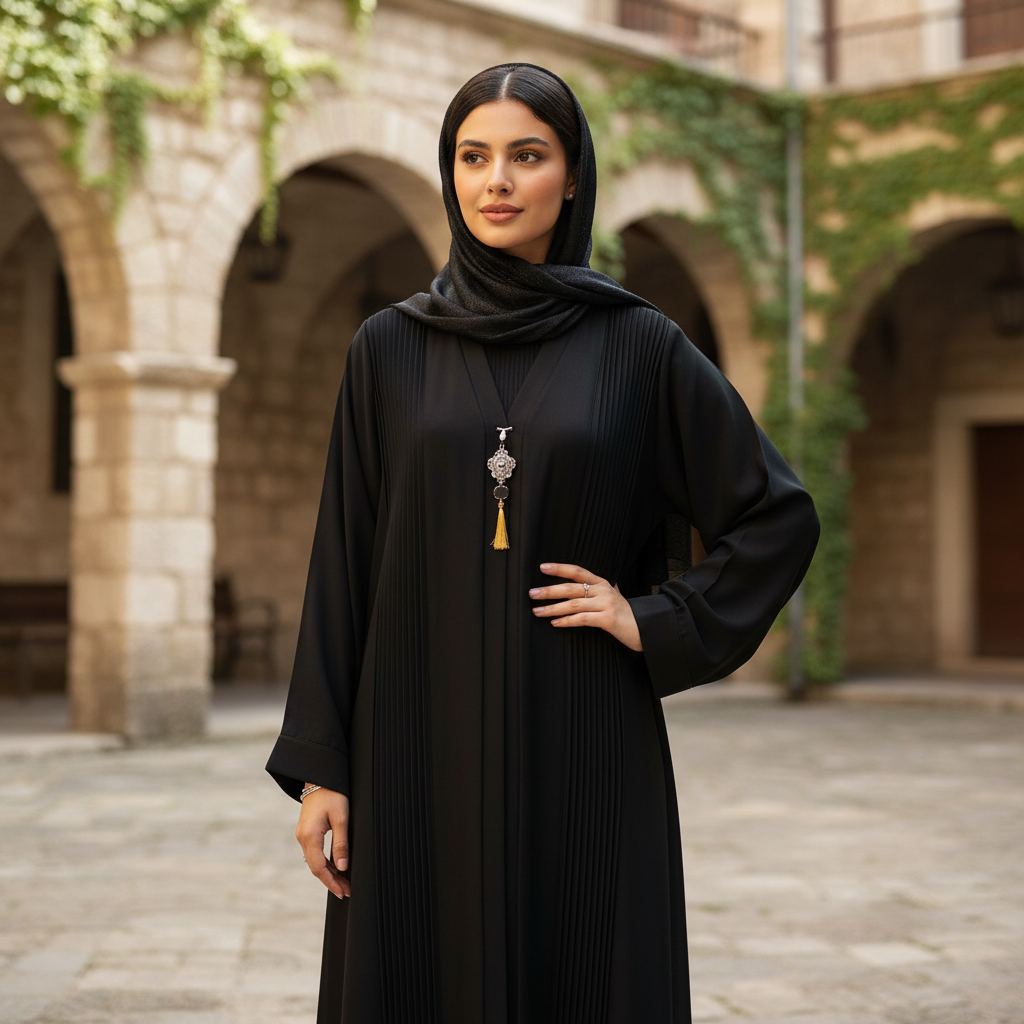 Noir Abaya Branded